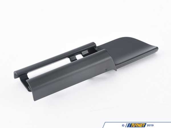 Genuine BMW COVER, SEAT RAIL, RE 52207408219