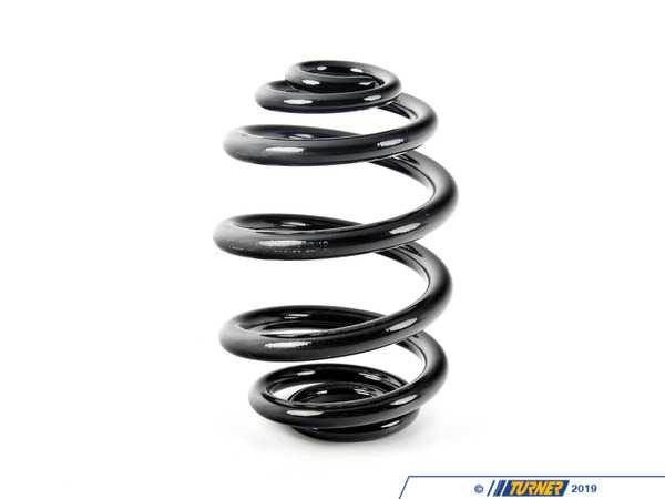 Bilstein Heavy Duty B3 Rear Coil Spring - Priced Each - E46 with Sport Package Option 38-233715
