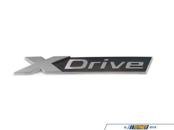 Genuine BMW Model Emblem - X Drive C-Grey - G11 51148072625