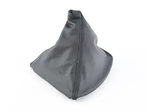 Leather Gear Lever Cover - Schwarz - E60, E61