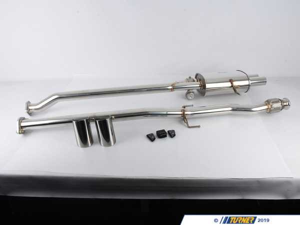Armytrix ARMYTRIX Stainless Steel Valvetronic Catback Exhaust System - Dual Chrome Silver Tips R56/R57/R58/R59 MNR5X-DS11C