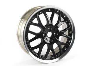 Genuine MINI 2-Piece Disc Wheel, Black 7Jx17 Et:48 - 36116780983