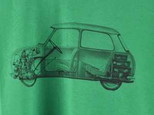 MINI T-SHIRT MEN CAR PRINT