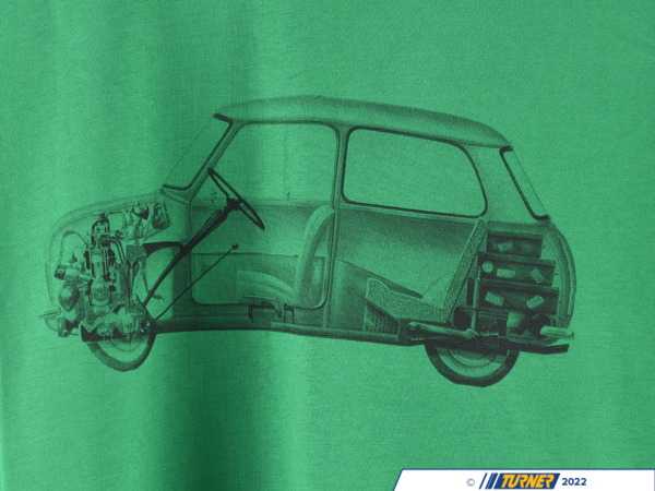 Genuine MINI MINI T-SHIRT MEN CAR PRINT 80142463225
