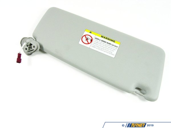 Genuine BMW Genuine BMW Lighted Make-up Sun Visor Le - 51168242555 - Hellgrau 51168242555