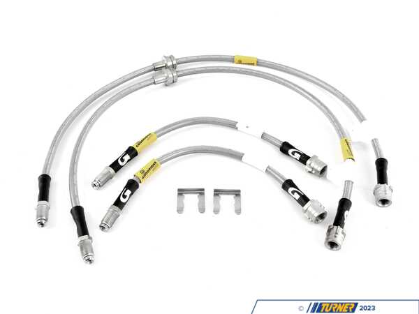 Goodridge BMW F22 F30 G-Stop Stainless Steel Brake Line Kit - Front & Rear 31066