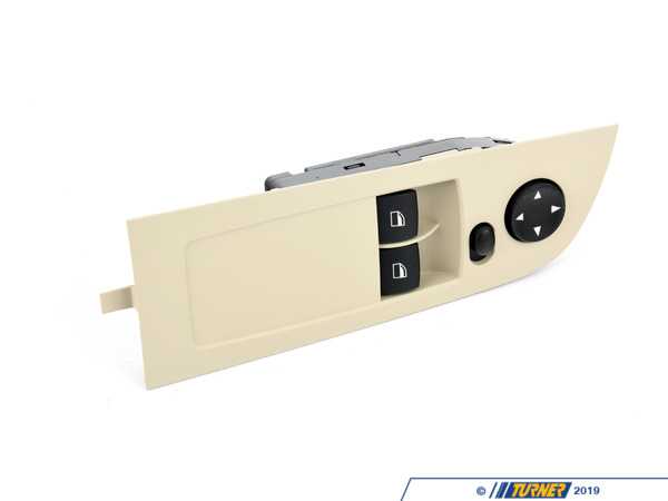 Genuine BMW Genuine BMW Window Lifter Switch, Driver - 61319217346 - Beige 61319217346