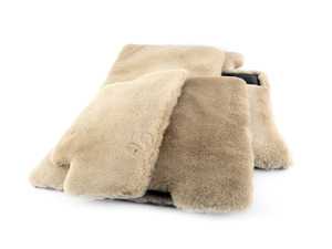 Genuine MINI Set Of Floor Mats, Lamb Skin Cornsilk - 51477315977