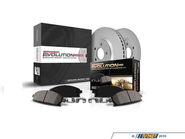 Power Stop Z17 Coated Brake Kit - Front and Rear Kit CRK7981