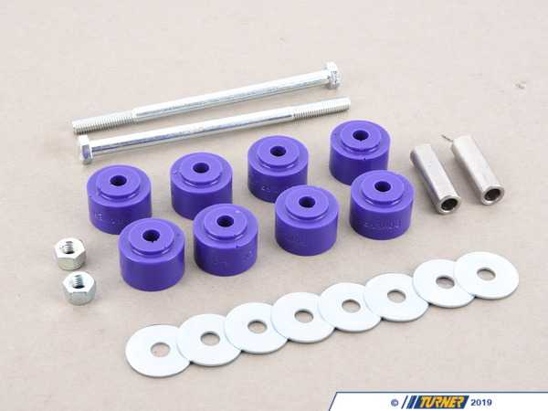 Powerflex Powerflex Performance Polyurethane Rear Sway Bar End Link and Bushing Set - E21 PFR5-1611x2