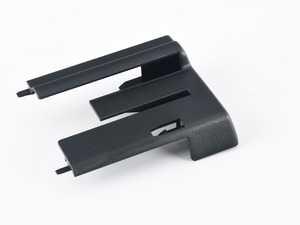 Genuine BMW Trim Cover, Rail, Outer Rear - 52107261790 - Schwarz