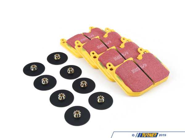 EBC EBC Yellowstuff Front Brake Pads - BMW F39 F44 F48, MINI JCW F54/55/56/57 F60 DP42271R
