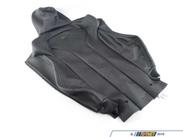 Genuine BMW Leather Backrest Cover - Left - Sport - Black - F80, F82 52108058277
