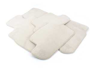 Genuine BMW Set Of Floor Mats Velours Oyster - F12 F13