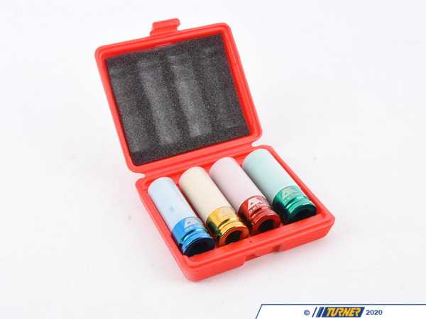 CTA Tools 4 Pc Thin Wall Metric Impact Wheel Lug Socket Set CTA1014
