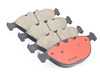 Brembo Brembo Premium NAO Ceramic Front Brake Pads Set - E53 34116761282	 View 2