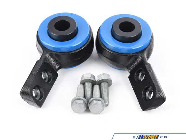 Turner Motorsport Turner Pre-installed Polyurethane Front Control Arm Bushings - 80A - E46 AWD 022579TMS01-01KT