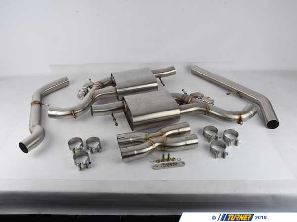 Turner Motorsport AXLE BACK EXHAUST 003378TMS01