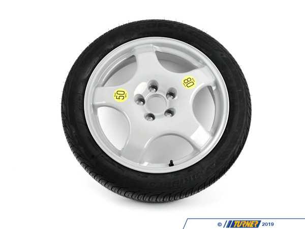 Packaged by Turner 19" Emergency Spare Wheel/Tire Set - F10, F30, F31, F32, F33, F34, F36 36116775450T
