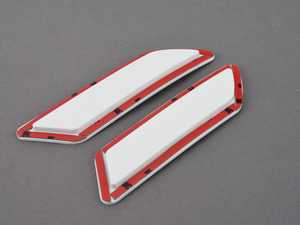Alpine White Painted Reflectors - F30 F31