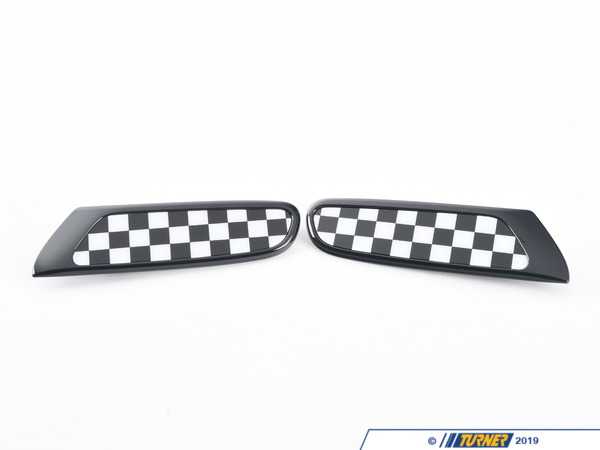 Genuine MINI TRIM COVER SET WITH 51132410452