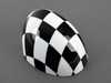 Genuine MINI Genuine MINI Cover For Mirror, Right, Lhd "Checkered B/W" - 51142348090  51142348090 View 3