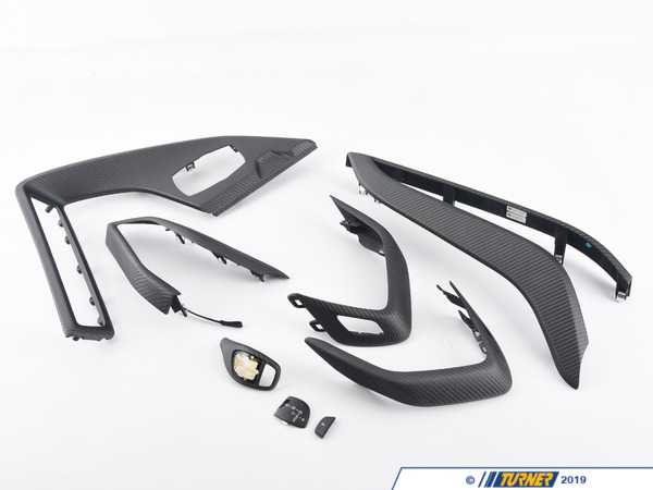 Genuine BMW INTERIOR MOLDINGS CARBON 51952412960