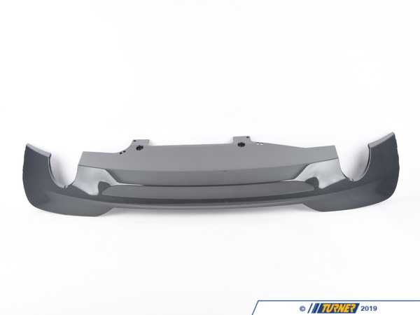 Genuine BMW Genuine BMW Cover, Bumper, Rear M - 51128056123 51128056123