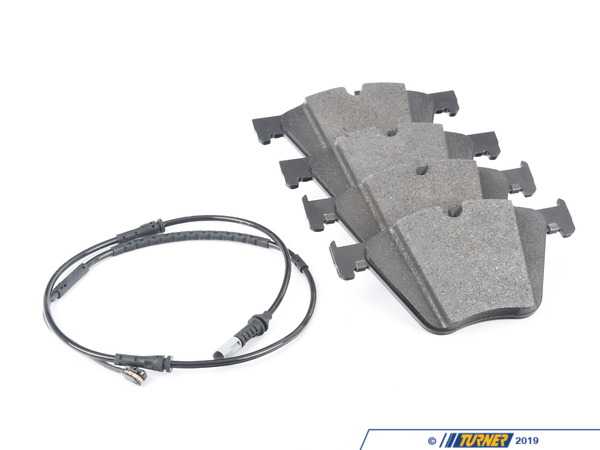 Genuine BMW Set Of Brake Pads With Wear Sensors - F06 34112449265