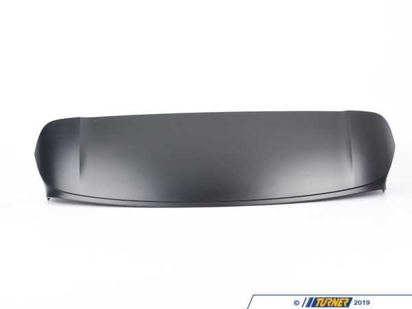 Genuine BMW Rear Spoiler With Antenna - Primed - E70 51627273446