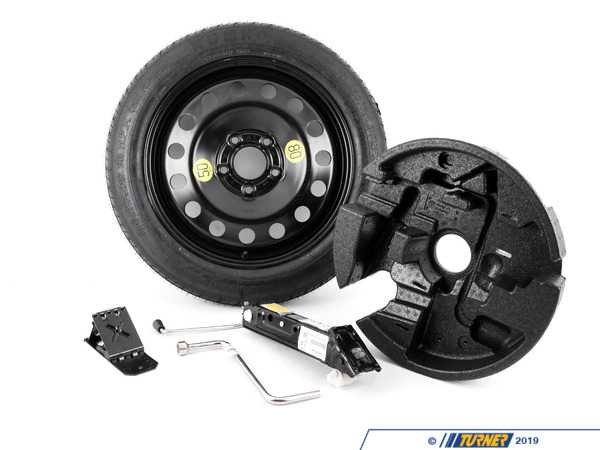 Packaged by Turner Spare Tire Kit 17" - E60, E61, E63, E64 71116758781TKT