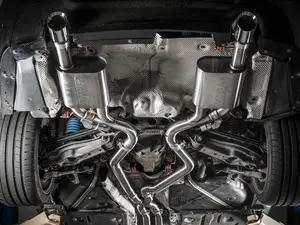 Turner Motorsport - N54/N55 Stainless Steel Valved Catback Exhaust - E9X 335i 