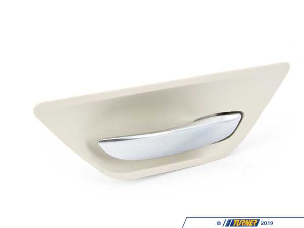 Genuine BMW Genuine BMW Door Handle Inner Right - 51417262004 - Elfenbeinweiss 51417262004