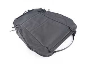 Seat Cover Leather - Black - E92
