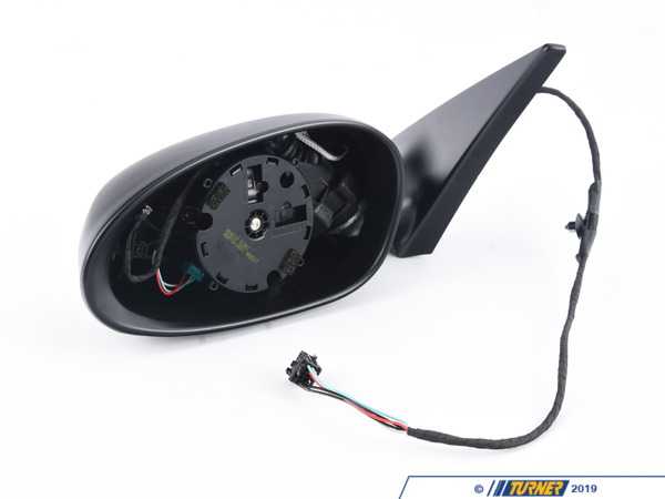 Genuine BMW Genuine BMW Outside Mirror W/out Glass H - 51167189705 51167189705