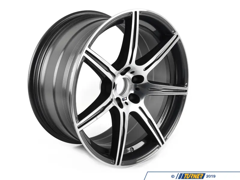 ALY86195 BMW X5M, X6M Wheel/Rim Charcoal Polished #36112284653