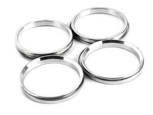 MINI Hub Centric Rings - Set Of Four - Metal
