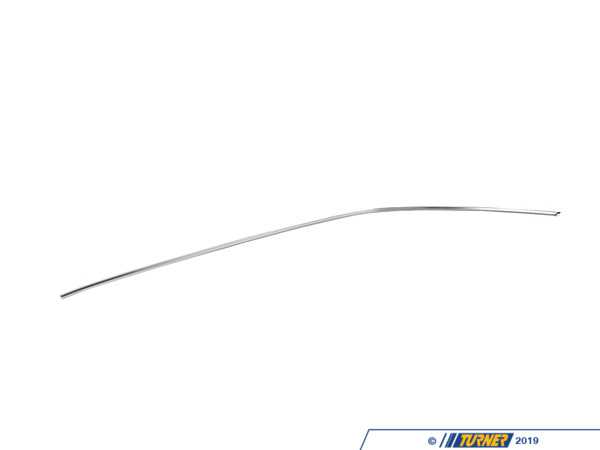 Genuine BMW Genuine BMW Moulding Roof Left Chrom - 51138125475 - E38 51138125475