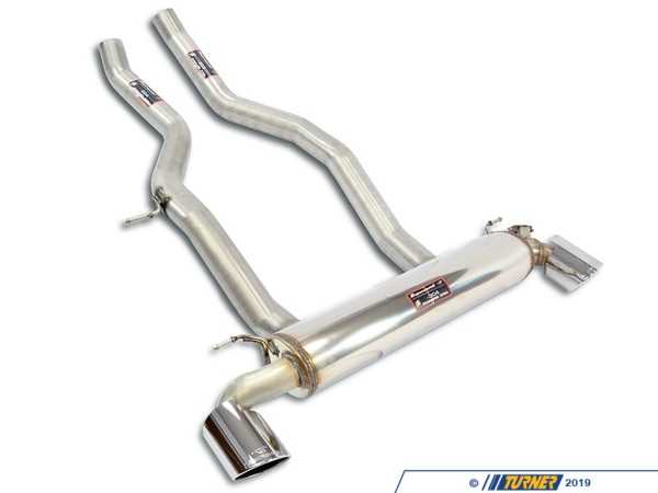 Supersprint 2019+ Toyota Supra Rear Performance Exhaust - For Valved System 525924