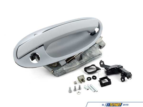 Genuine BMW Genuine BMW Outer Door Opener, Primed, Left - 51217191903 - E65 51217191903