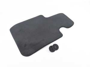 Floor Mat Velours Driver Side - Anthracite - F30, F31, F34, F80