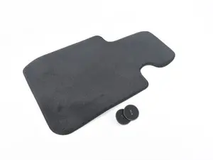 Floor Mat Velours Driver Side - Anthracite - F30, F31, F34, F80