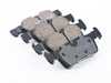 Akebono Akebono Rear Euro Ceramic Brake Pad Set EUR1762 EUR1762 View 4