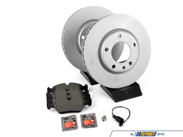Packaged by Turner Rotor And Pad Replacement Package - Front - E30 M3 e30m3rprpKT2