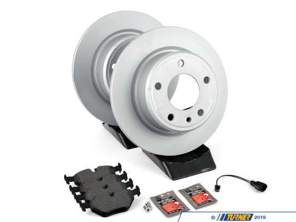 Packaged by Turner Rotor And Pad Replacement Package - Rear - E30 M3 e30m3rprpKT3
