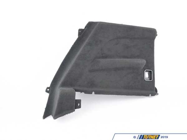 Genuine BMW Right Trunk Trim - Anthracite - E70 51477253984