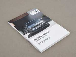 Owner's Manual W/O Idrive - E90, E91