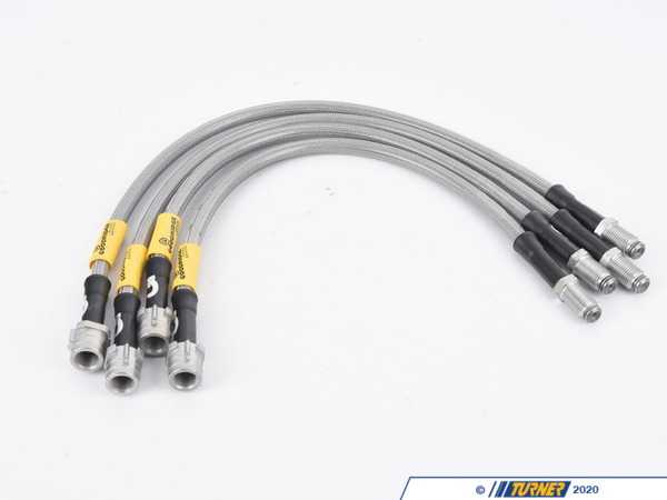 Goodridge G-Stop Stainless Steel Brake Line Kit - Front & Rear 31022