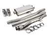 Scorpion Resonated Cat-Back Exhaust System Polished 90mm Daytona Tailpipes - NON Resonated 
 SMNS011 View 4