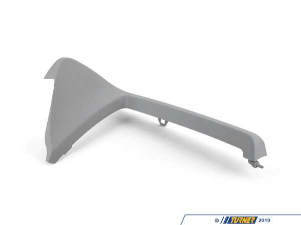 Genuine BMW Glove Box Cover - Alaskagray - E82, E88 51166982566